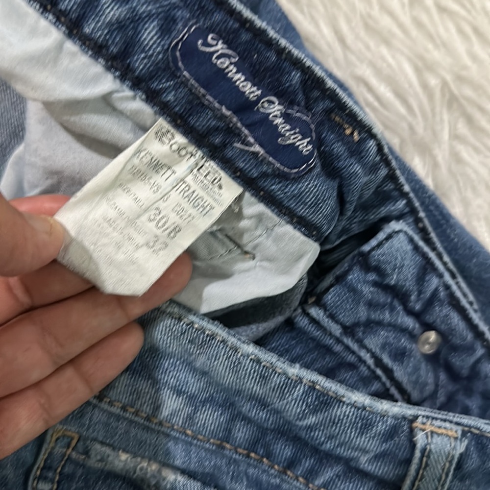 Boot heel women’s Kenneth straight denim jeans size 30/8 - Picture 6 of 10